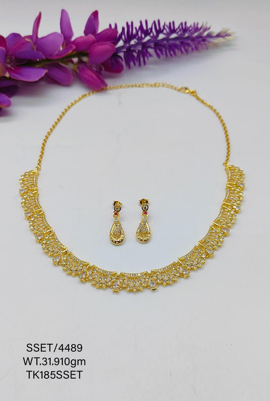 Sterling Silver Signity Set