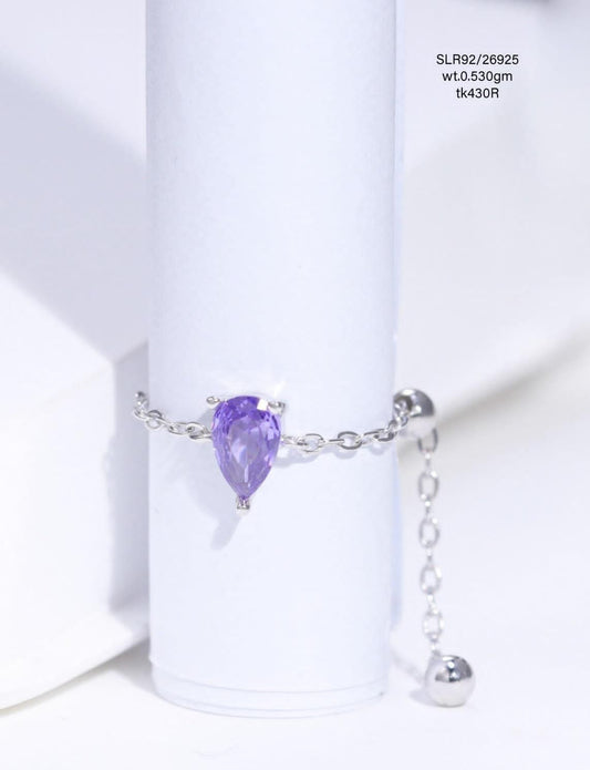Sterling Silver Signity Ring