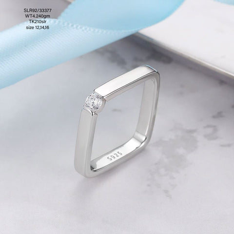 Sterling Silver Signity Ring