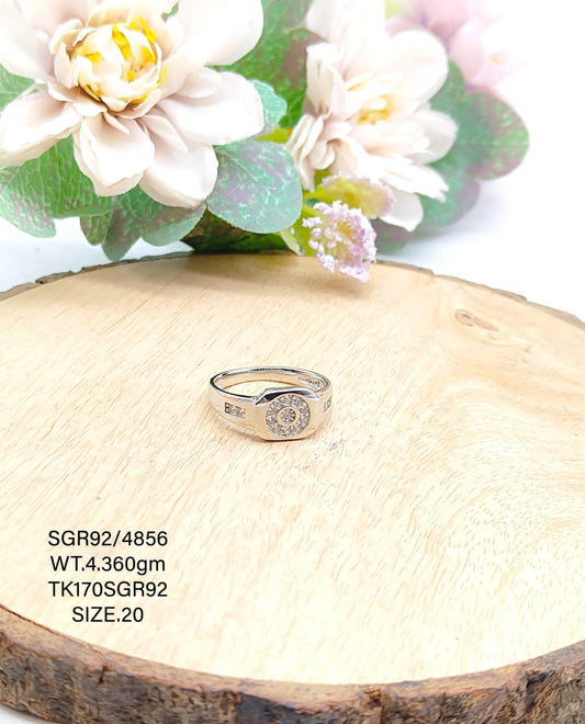 Sterling Silver Gents Ring