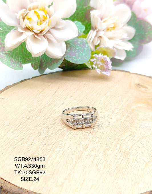 Sterling Silver Gents Ring