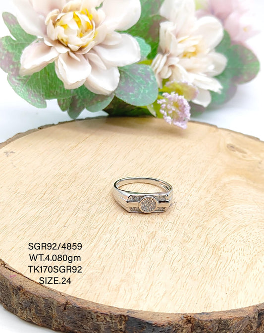 Sterling Silver Gents Ring