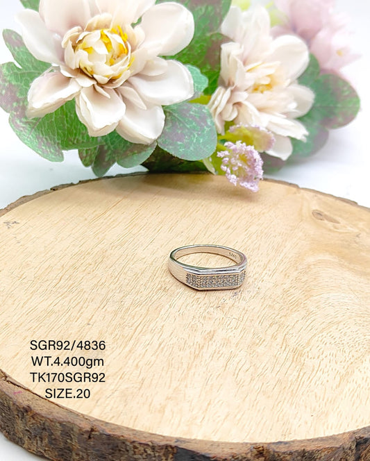 Sterling Silver Gents Ring