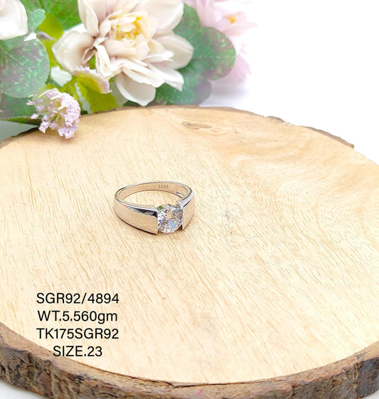 Sterling Silver Gents Ring