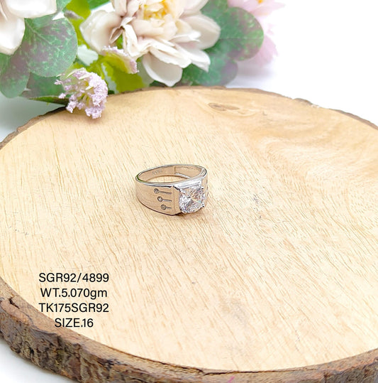 Sterling Silver Gents Ring