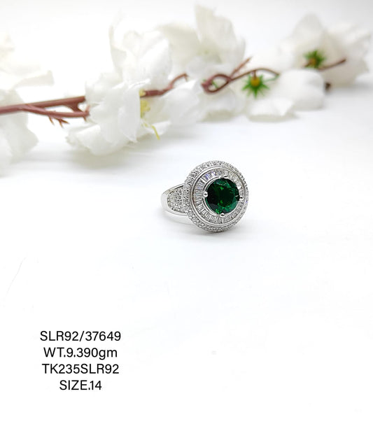 Sterling Silver Signity Ladies Ring