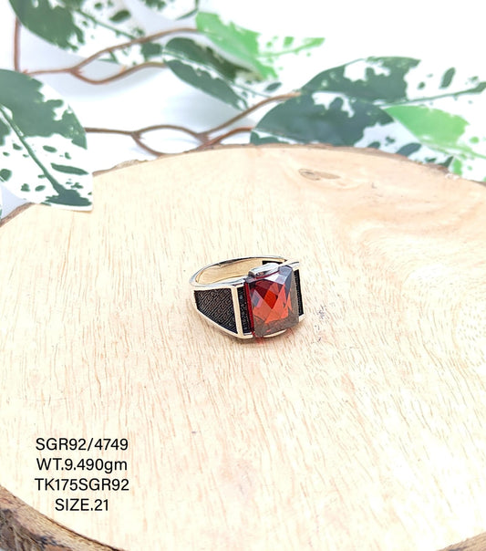 Sterling Silver Gents Ring