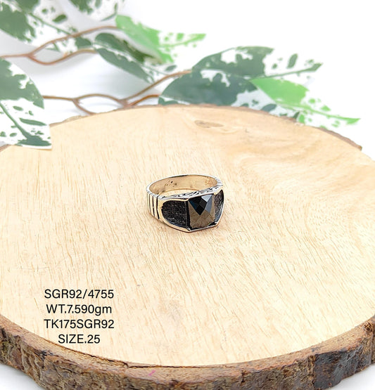 Sterling Silver Gents Ring