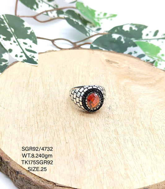 Sterling Silver Gents Ring