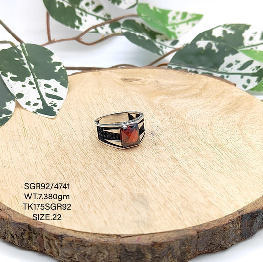 Sterling Silver Gents Ring