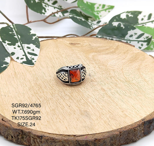 Sterling Silver Gents Ring