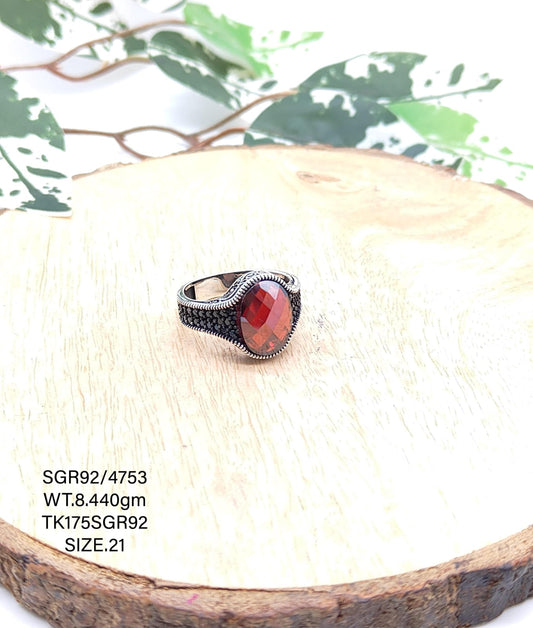 Sterling Silver Gents Ring