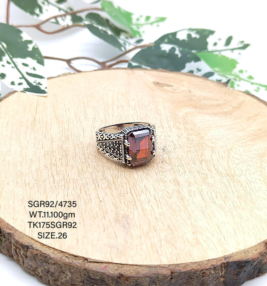 Sterling Silver Gents Ring