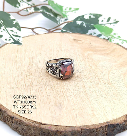 Sterling Silver Gents Ring