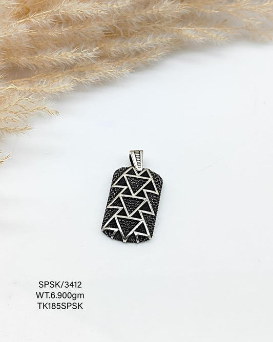 Sterling Silver Gents Locket