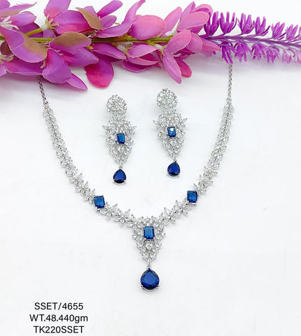 Sterling Silver Signity Set