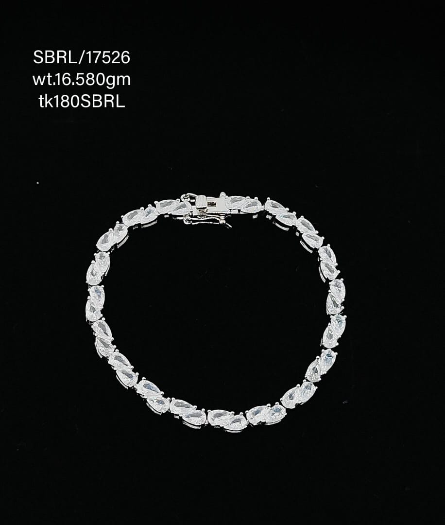 Sterling Silver Ladies Signity Bracelet