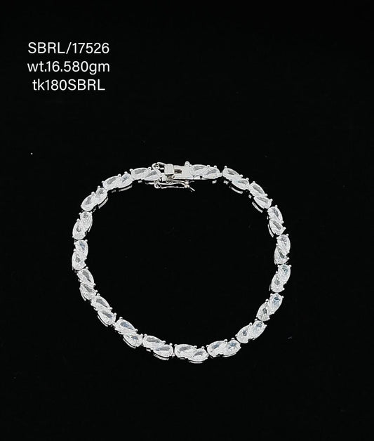 Sterling Silver Ladies Signity Bracelet