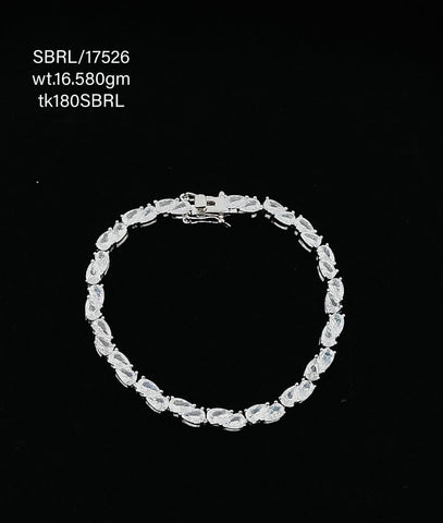 Sterling Silver Ladies Signity Bracelet