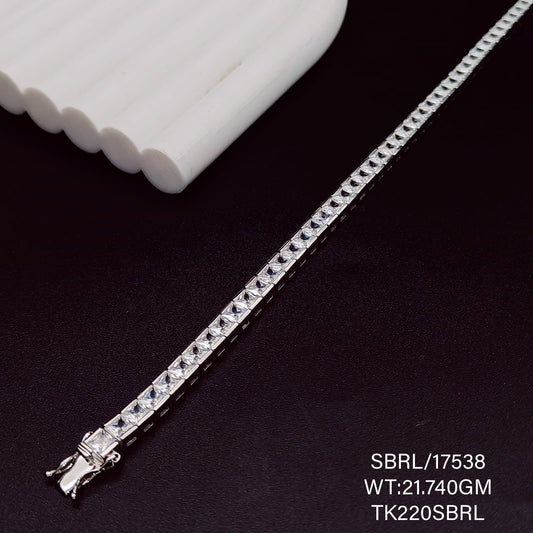Sterling Silver Ladies Signity Bracelet