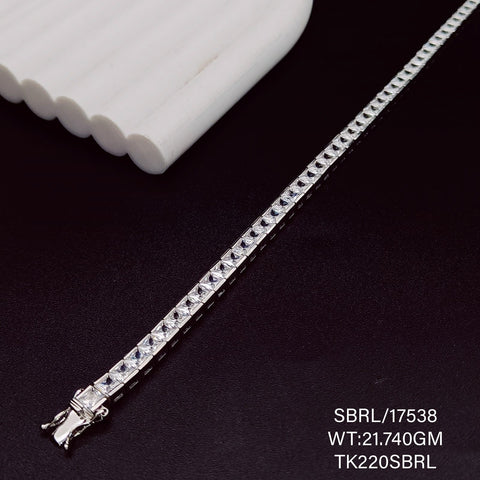Sterling Silver Ladies Signity Bracelet
