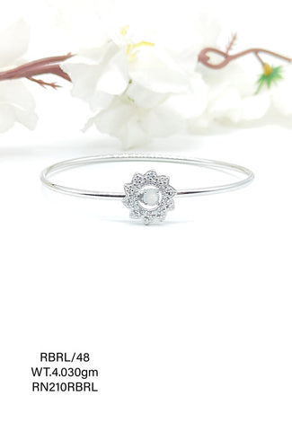 Sterling Silver Signity Ladies Bracelet