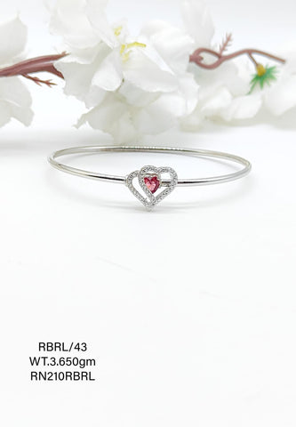Sterling Silver Signity Ladies Bracelet
