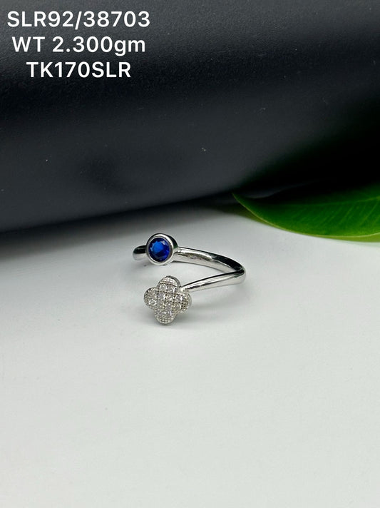 Sterling Silver Signity Ladies Ring
