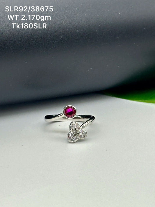 Sterling Silver Signity Ladies Ring