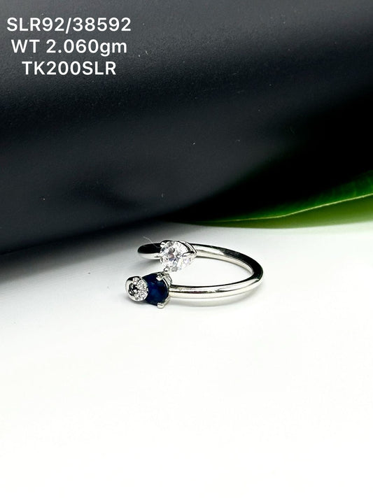 Sterling Silver Signity Ladies Ring