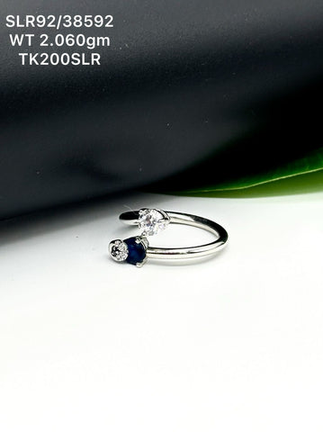 Sterling Silver Signity Ladies Ring