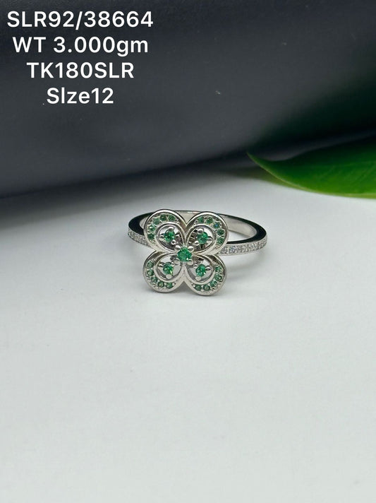 Sterling Silver Signity Ladies Ring