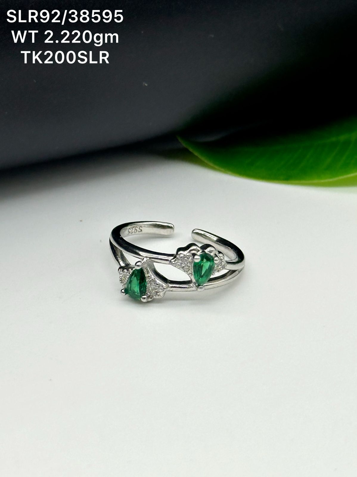 Sterling Silver Signity Ladies Ring