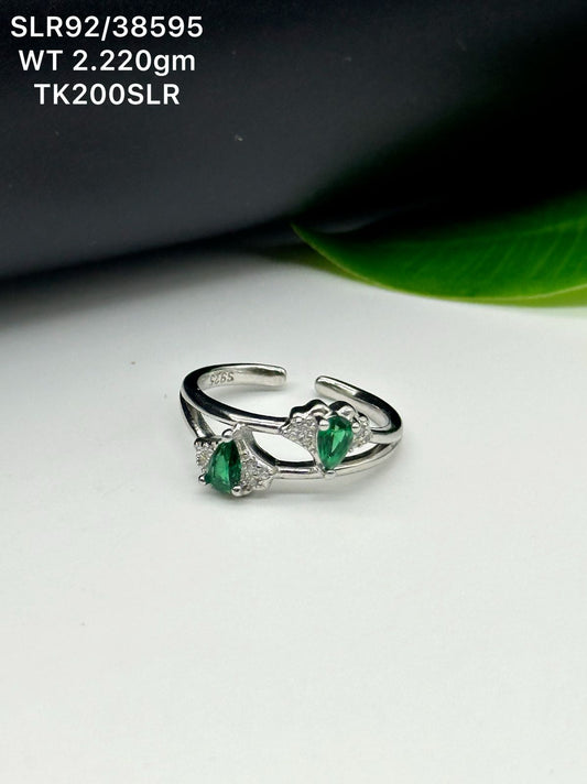 Sterling Silver Signity Ladies Ring