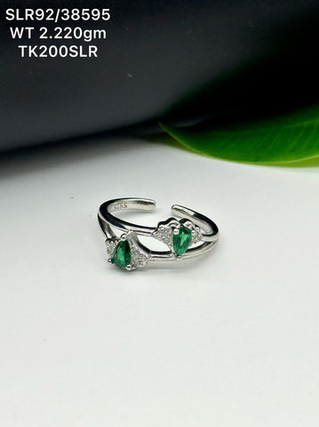 Sterling Silver Signity Ladies Ring