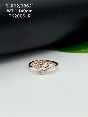 Sterling Silver Signity Ladies Ring
