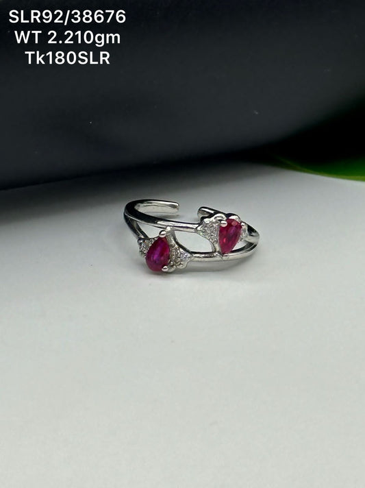 Sterling Silver Signity Ladies Ring
