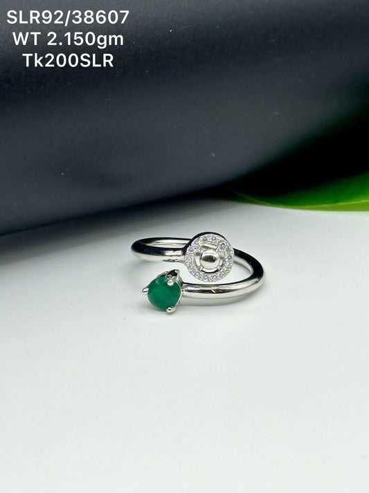 Sterling Silver Signity Ladies Ring