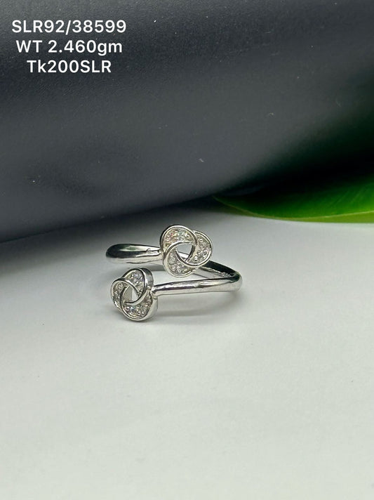 Sterling Silver Signity Ladies Ring