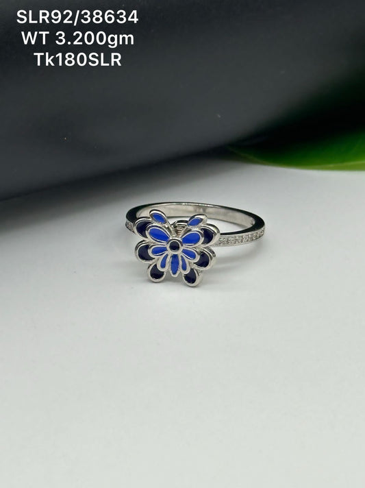 Sterling Silver Signity Ladies Ring