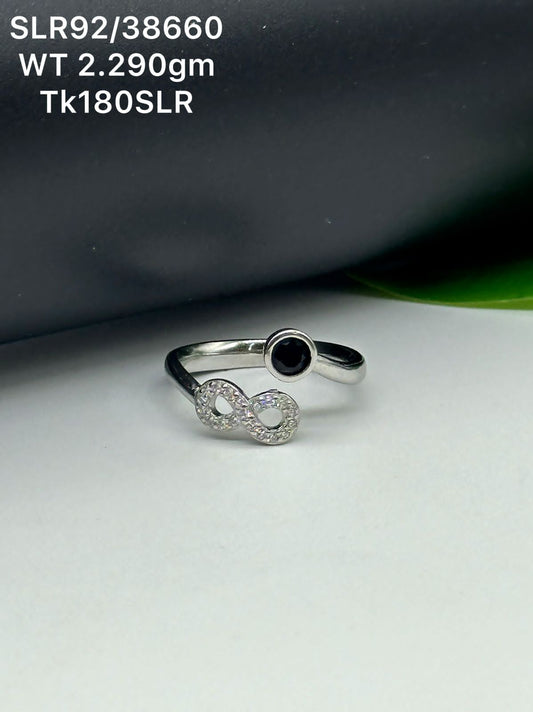 Sterling Silver Signity Ladies Ring