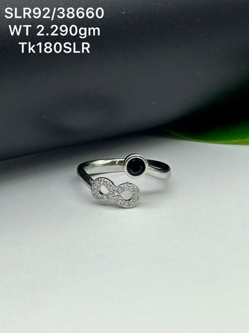 Sterling Silver Signity Ladies Ring